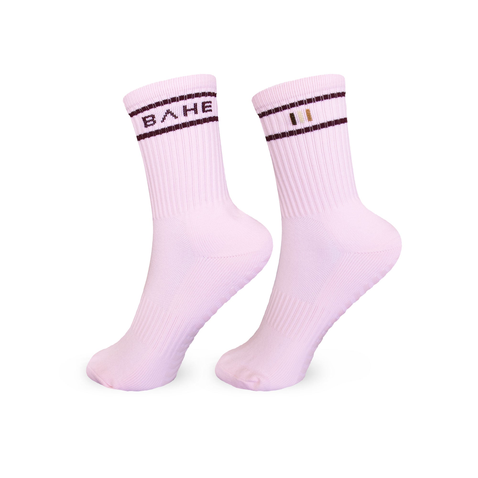 STUDIO GRIPPY CREW SOCKS 2 PACK